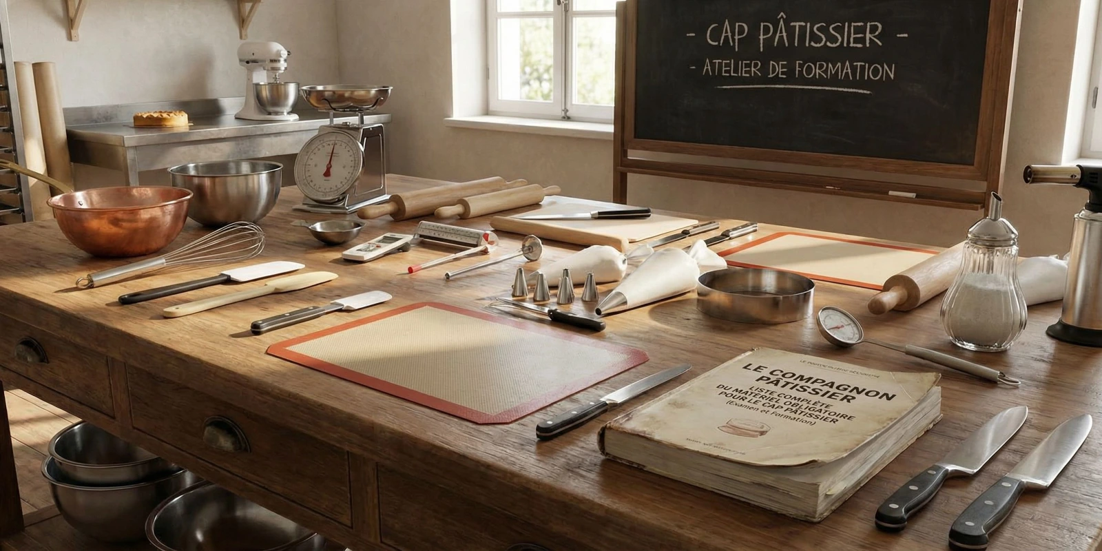 Liste Complète du Matériel Obligatoire pour le CAP Pâtissier (Examen et Formation)